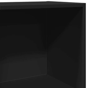 Estante 40x30x114 cm derivados de madeira preto