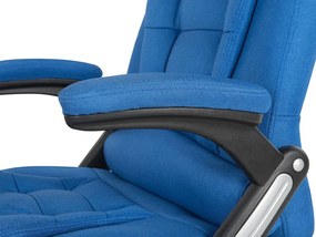 Cadeira de escritório em tecido azul ROYAL  Beliani