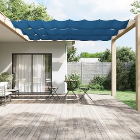 Toldo vertical 100x420 cm tecido oxford azul