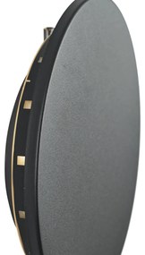 Candeeiro de parede exterior preto incluindo LED IP54 - Soleil Moderno