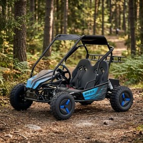 Buggy gasolina para crianças BUGGY 1500W ELÉCTRICO 2 Lugares Batería 60V 20Ah Azul