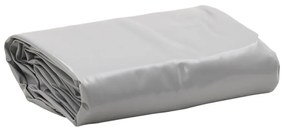 vidaXL Lona Ø 2,8 m 650 g/m² cinzento