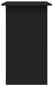 Secretária 80x45x74 cm derivados de madeira preto