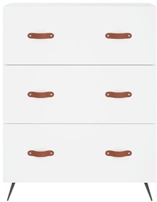 Armário alto 69,5x34x180 cm derivados de madeira branco