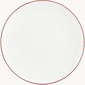 Pratos rasos em porcelana Basic White, conjunto de 6