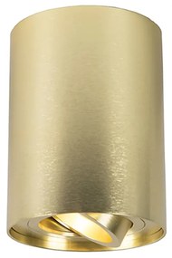 Foco de teto dourado/latão inclinável e rotativo - Rondoo up Moderno