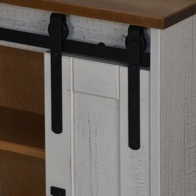 Armário suspenso HALDEN com porta de correr 49x22,5x70 cm Pinho