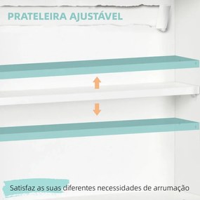 Secretária Alice de Parede Dobrável - Design Moderno