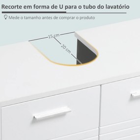 Móvel de Lavatório Luana - Design Moderno