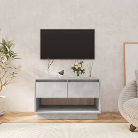 Móvel de TV 70x41x44 cm derivados de madeira cinza cimento