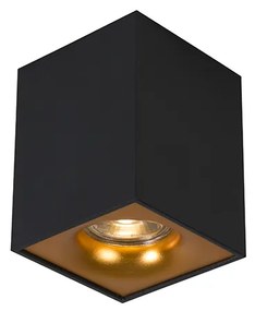 Foco moderno preto/ouro - QUBA DELUX Design,Moderno