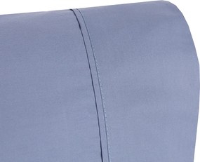 Marbella 140x200 cm - Jogo de lençóis 100% algodão percal 200 fios: Verde Cama 140 cm - 1 lençol ajustavel 140x200+30 cm + 1 lençol superior 220x290 cm  + 1 fronha 45x155 cm