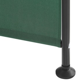 Biombo com 3 painéis 160 x 170 cm verde NARNI Beliani