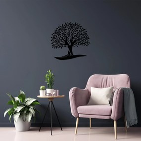 Acessório Decorativo de Parede Monumental Tree 21 – Preto – 64 x 66 cm