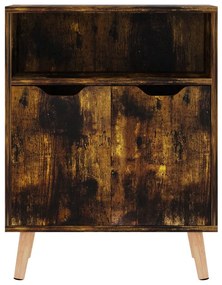 Aparador 60x30x72 cm derivados de madeira carvalho fumado