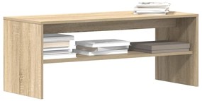 vidaXL Móvel de TV 100x40x40 cm contraplacado carvalho sonoma
