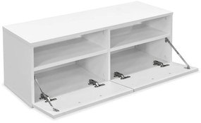 Móvel de TV em aglomerado 95x35x36 cm branco