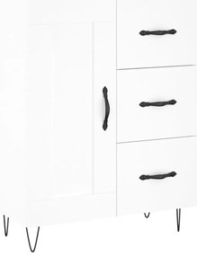 Armário alto 69,5x34x180 cm derivados de madeira branco