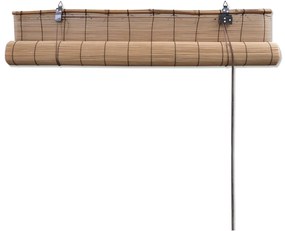 Estore de enrolar 150x160 cm bambu castanho