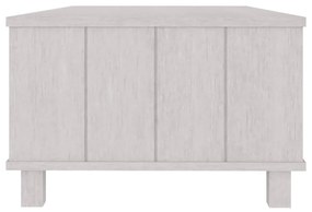 Mesa de centro HAMAR 100x55x35 cm pinho maciço branco