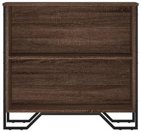 Estante 80x31x74,5 cm derivados de madeira carvalho castanho