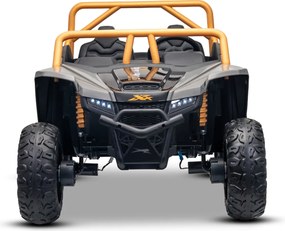 Buggy elétrico para crianças Arctic CAT XXL 4x4 24V,dois lugares, rodas EVA macias, motores potentes, bateria de lítio, suspensão traseira, bancos em
