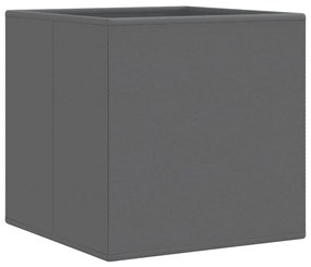 Caixas de arrumação dobráveis 10 pcs 32x32x32 cm TNT cinzento