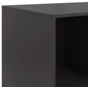 Aparador 99x39x73 cm aço preto