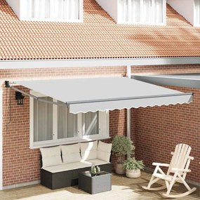 Toldo Manual Antracite 3 x 2,5 m Metal