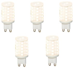 Conjunto de 5 lâmpadas LED G9 inteligentes 2,5 W 250 lm 2700K - 6500K