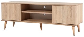 Móvel TV Truva – Carvalho Sonoma – 140 cm x 50 cm x 40 cm