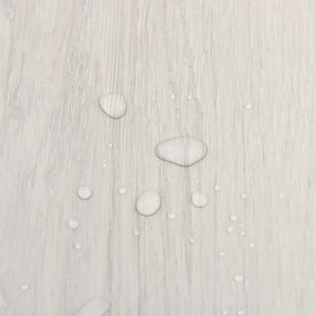 Tábuas de soalho autoadesivas 55 pcs 5,11 m² PVC bege