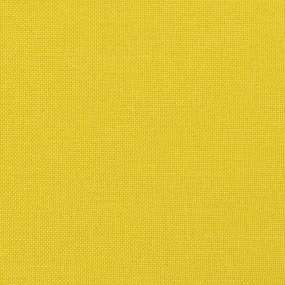 Poltrona Selma - Cor Amarelo - Em Tecido, Metal e Textilene - 94x77x80