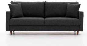 Sofá de 3 Lugares Eva – Antracite – 210x82x90 cm