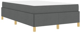 Cama Box Outros Cinzento escuro 120 x 190 cm tecido