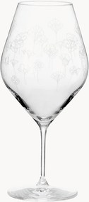 Copos de vinho branco Flower, conjunto de 2