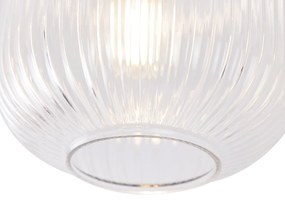 LED Candeeiro de teto inteligente latão com Wi-Fi A60 - Karel Art Deco