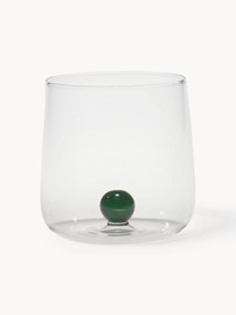Copos em vidro de borosilicato artesanal Bilia, 6 uni.