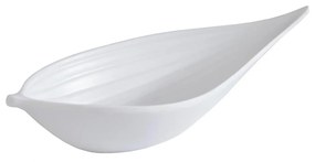 Taça Melamina Mini Leaf Branca 14.5X6X3cm