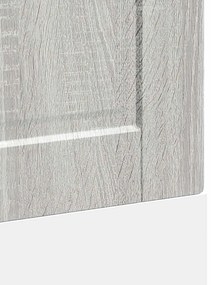 Painel máquina lavar louça Porto cinzento sonoma 60x1,5x67 cm