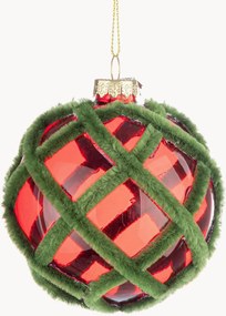 Bolas de Natal em vidro Tinselly, vários tamanhos