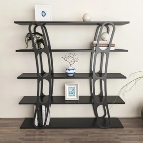 Estante Adar – Preto – 120x120x25 cm