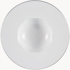 Prato de sopa em porcelana Sonetto