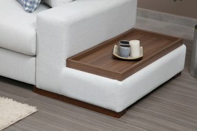 Sofá de Canto Loop – Branco – 282 x 363 cm