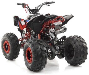 MINI MOTO 4 GASOLINA PARA CRIANÇAS velocidade até 45Km/h Roan 125cc semiautomático Falcon RN-1-2-3 R8 AZUL