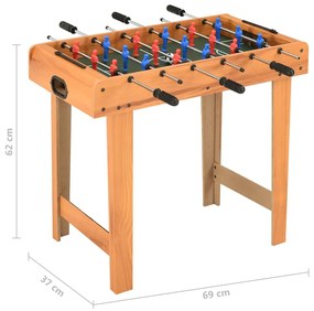 Mesa de matraquilhos 69x37x62 cm ácer