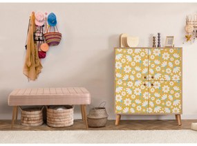 Conjunto de Mobiliário de Entrada Multilux – Sonomo Stone – Sapateira