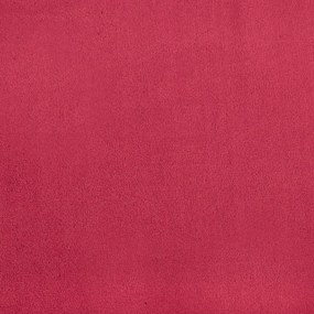 Poltrona de massagens veludo vermelho tinto