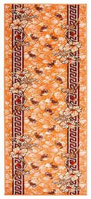 vidaXL Passadeira 100x300 cm polipropileno terracota