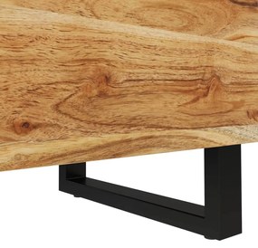 Mesa de cabeceira 40x33x46 cm madeira de acácia maciça